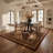 Rug Branch Aseel 10' x 13' (9'9" x 13'3") Red/Black Persian Medallion Indoor Area Rug, Traditional, Low Pile, Stain-Resistant Carpet - Living Room, Bedroom, Dining Room, and Kitchen-41414573