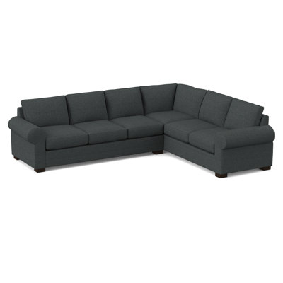 Canapé-lit modulaire de coin de 119 po de largeur
