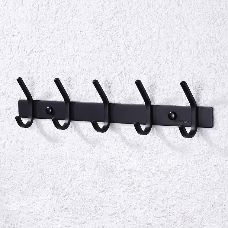 Modern Wall Mounted Coat Rack, Towel Rack, Robe Hooks – Columbusfurnitureco.