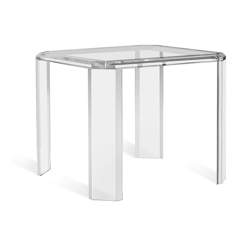 Alden Glass End Table