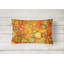  Coussin décoratif intérieur / extérieur à motif de fleurs abstraites