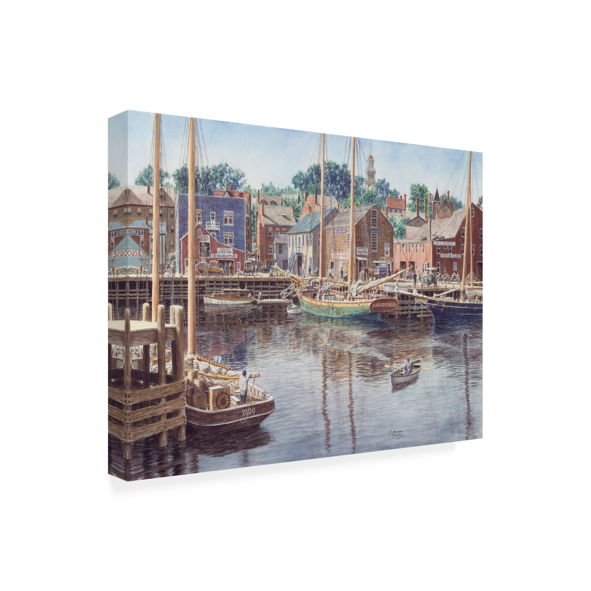 Winston Porter Madeleine Charles by Stanton Manolakas Canvas Art | Wayfair