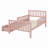 Wood Platform Bed With Guardrails On Both Sides And Drawers-1849508174-1849508171