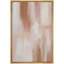 "Abstract Abstract Strokes Gray Grey Brown White Pastel Watercolors", reproduction d'art sur toile-94585985-94585986
