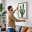 Saguaro Specimen Botanical - Wrapped Canvas-1221269492-1221269502