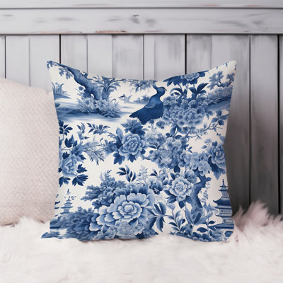 Animals Asian Style Chinoiserie Pattern IV Birds