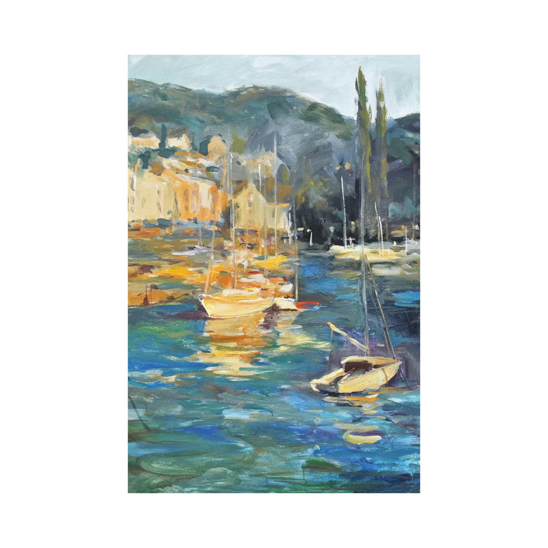 Harbor Side by Allayn Stevens - Wrapped Canvas Print, 66.04 cm H x 45.72 cm W x 1.91 cm D