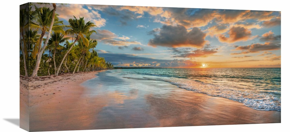 Summer Sea Sunset Tropical Beach Photo Leggings, Zazzle