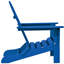 Chaise Adirondack pliante en plastique Leighton-54930199