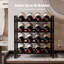 Wine Bottle Rack Black