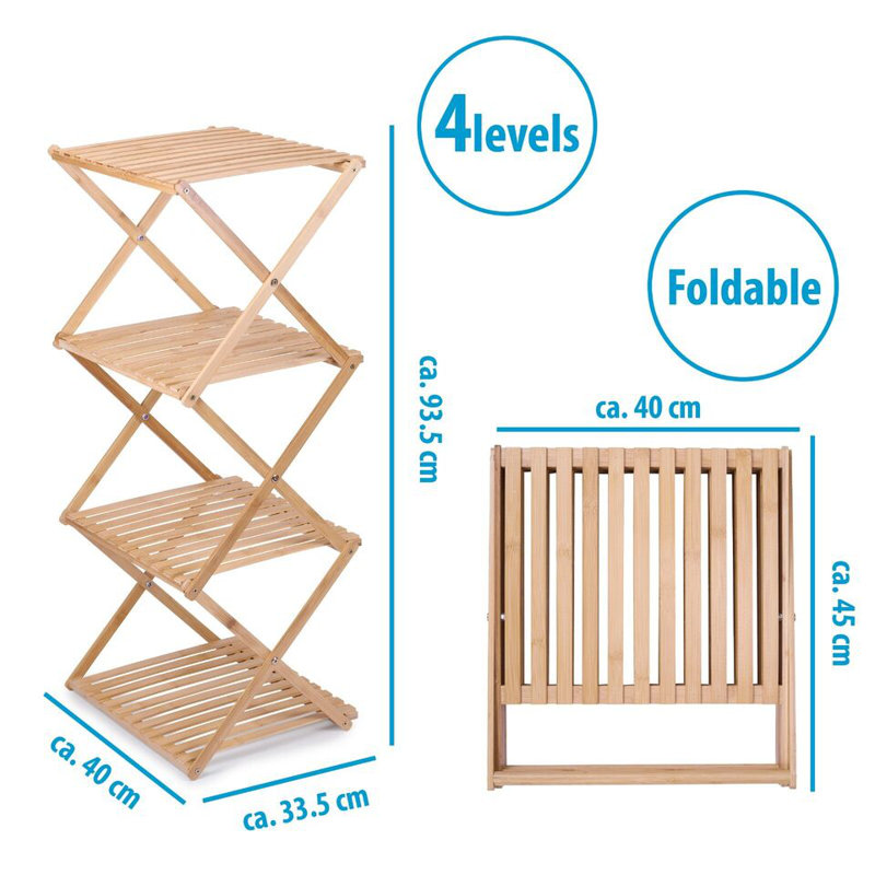 Dorrell Bamboo Bathroom Shelves