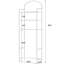 Rangement au-dessus de la toilette à 3 niveaux, organisateur de salle de bain, rangement compact au-dessus de la toilette avec 4 crochets et porte-papier