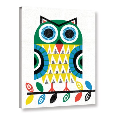 Folk Lodge Owl' - Graphic Art Print -  Mack & Milo™, F9BDADC52AC9431D845A51B02F9D599E