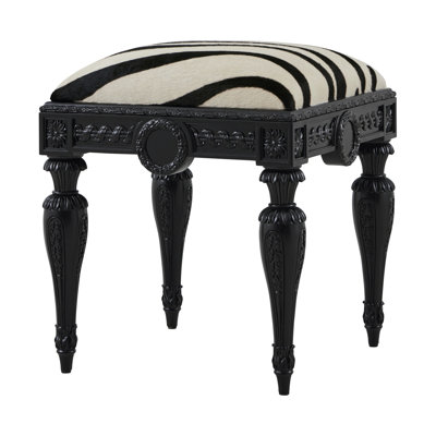 Spencer London Upholstered Vanity Stool