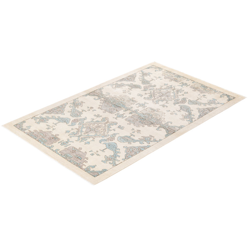 Galeria One-of-a-Kind 4' 1" x 6' 6" Hand Knotted Area Rug