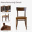 Ensemble de 2 chaises d'appoint Parsons-772058479