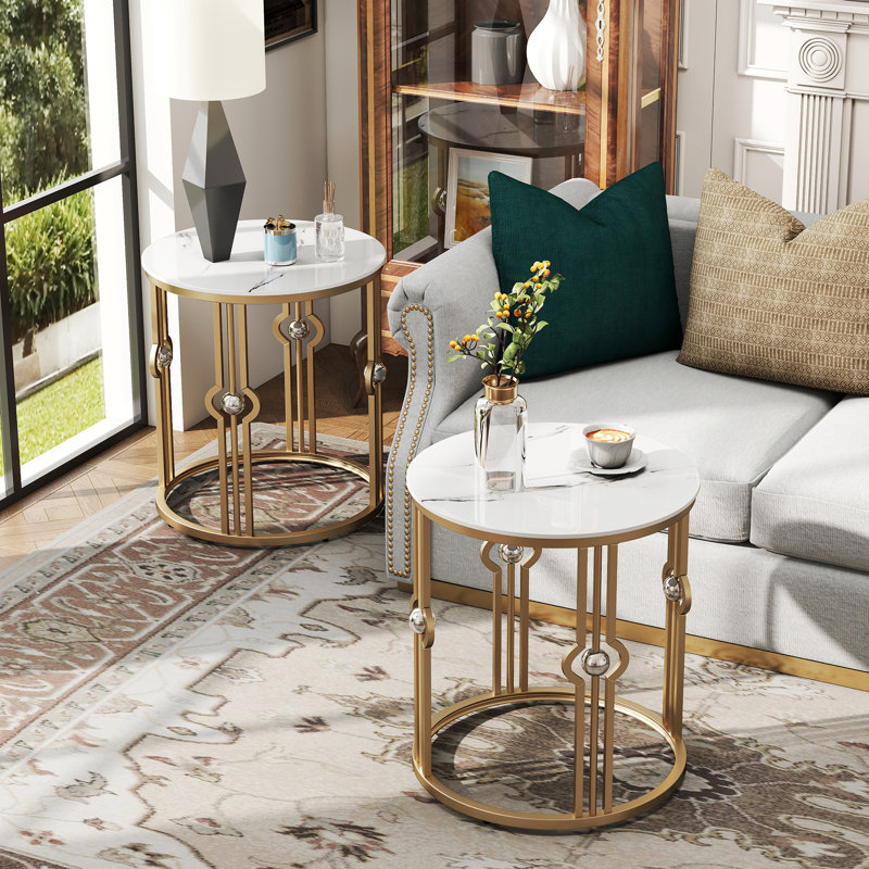 Side Table with Storage