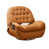 Brown Faux Leather