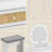 Iesa Boho Natural Rattan Vanity with LED Mirror and Stool-1785955246