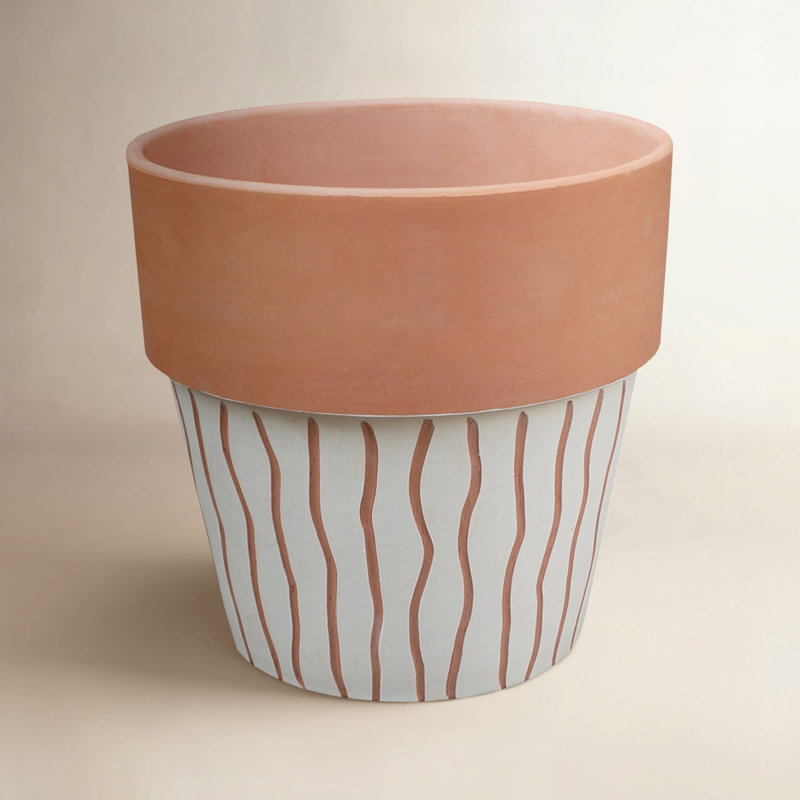 Pot Planter, 9.4" H x 9.4" W x 9.4" D
