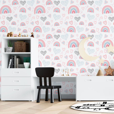 Spencerville Peel & Stick Geometric Roll