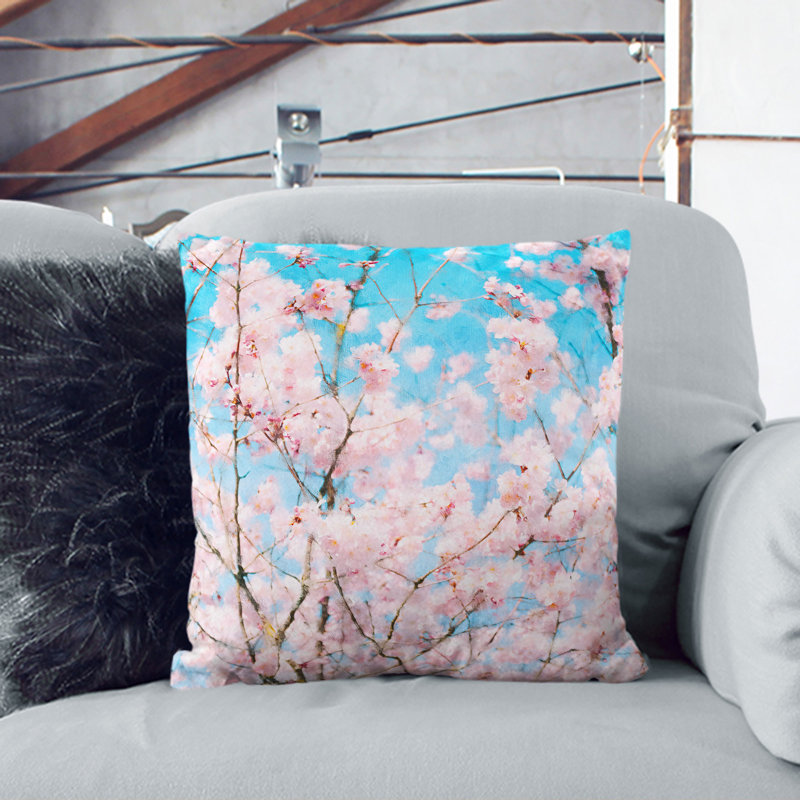 Square Cushion, White, 55cm H x 55cm W x 20cm D