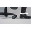 Fauteuil d'ordinateur ergonomique pour adultes à dossier haut avec repose-pieds et soutien lombaire-53046267