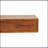 Lunar 2-Drawer Chestnut Wall-Mounted Console