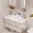 Simple French style bathroom cabinet