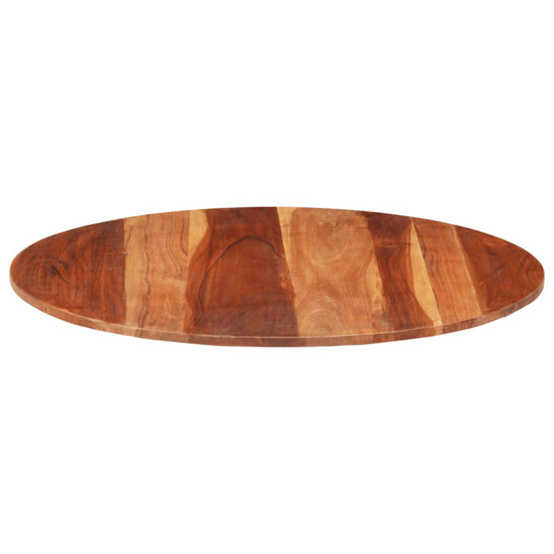  Table Top Brown Solid Sheesham Wood 31.5 In Sturdy Table Top