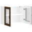 Kitchen Wall Cabinet With Glass Door Lucca Engineered Wood-554589250-554589256