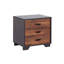 Élégante table de chevet en bois avec tiroirs spacieux et fabrication de qualité supérieure pour un rangement élégant dans la chambre à coucher-1502165606
