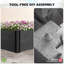 Outsunny Vinyl Raised Garden Bed Kit-1188530045