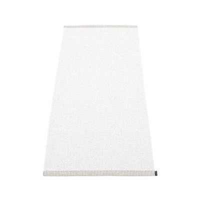 Rug MONO White 2.25 x 6.5 ft