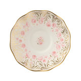 Royal Peony Handmade China Saucer