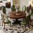 American Retro Solid Wood Dining Table