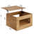LED Lift-Top Square Coffee Table-391647743