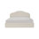 Maggie King Storage Bed Cream