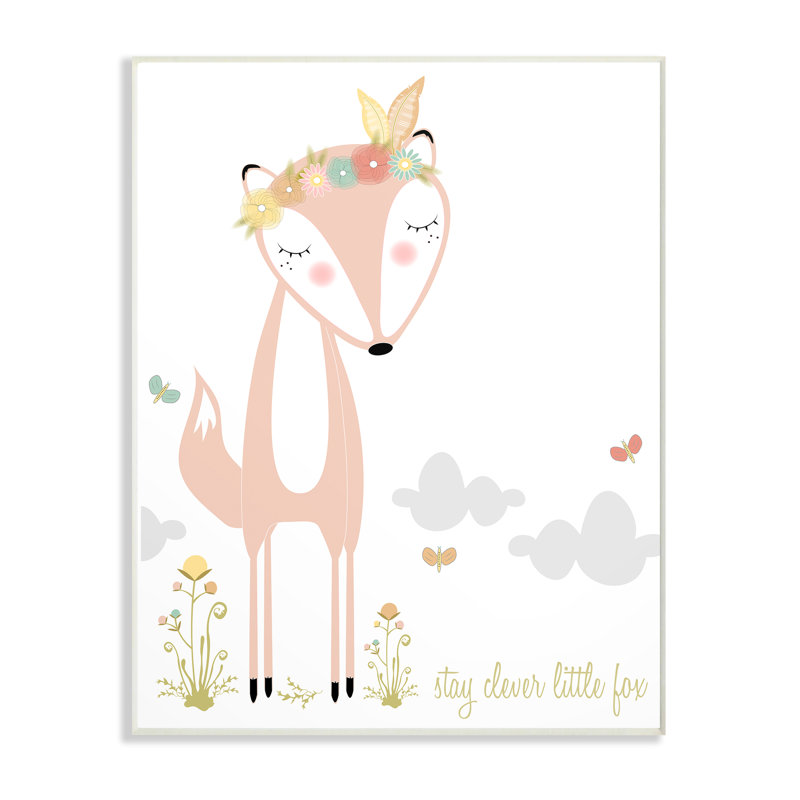 Art sur toile Yara Peach, H 15 po x l 10 po x P 0,5 po, Plaque murale