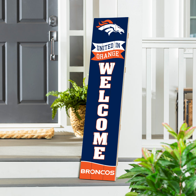 Enseigne murale 47 po NFL, NFL Denver Broncos