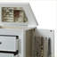 Armoire à bijoux avec miroir Talor & amp; Rangement, finition blanche | Blanc | Bois synthétique