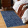 Machine Washable Rug with Rubber Backing for Living Room Modern Non-Slip Dining Room Rug Easy-Cleaning Solid Floor Carpet for Bedroom Hallway Kitchen Office Playroom