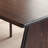 Natural dining table in solid wood-108918815