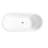 Athena 67" x 31" Freestanding Soaking Acrylic Bathtub-88359921