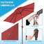  Parasol de marché rectangulaire 120 po x 78 po avec manivelle-1920056189