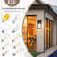 Ensemble de 2 lanternes murales d'extérieur-1115787582