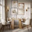 140 cm Extendable Dining Table-254434645