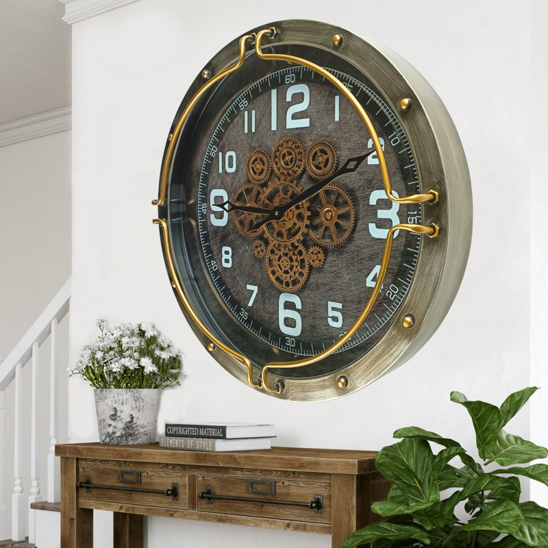 Metal Wall Clock