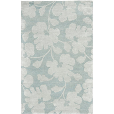 Soho Hand Tufted Wool & Viscose Floral Rug