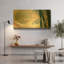 «Bamboo» par Zigo Tanabe, art mural en métal doré, 48 po x 24 po-419418499
